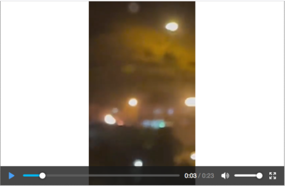 Impossible de lire la video
