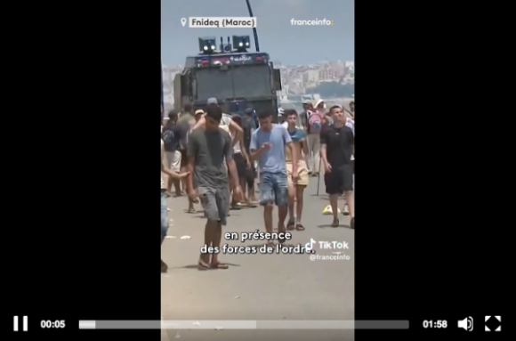 Impossible de lire la video