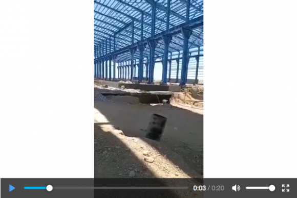 Impossible de lire la video