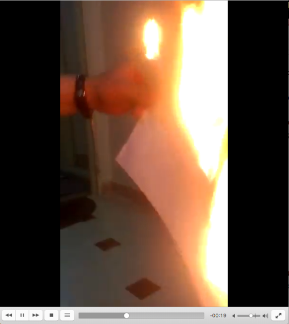 Impossible de lire la video